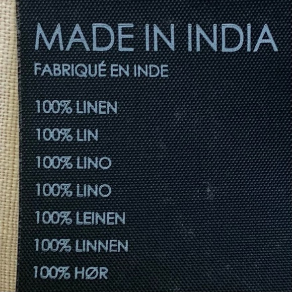 Club Monaco Yellow 100% Linen Slim Fit Shirt - Picture 8 of 8